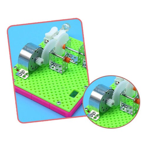 Set Eléctrico Escolar Generador Manivela