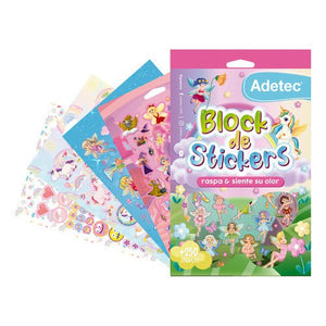 Block De Stickers Con Aroma Hadas