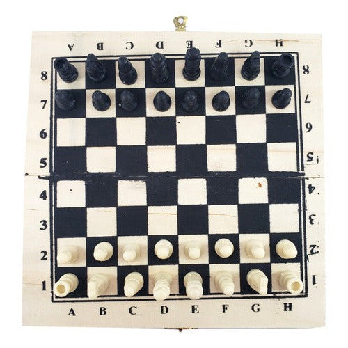 Juego De Mesa Ajedrez Madera