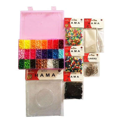 Pack Mostacillas Planchables Hama 5 Mm, 24 Col, 5000 Beads