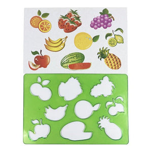 Plantilla Stencil Diseños 12,5x18,5cm Plástica