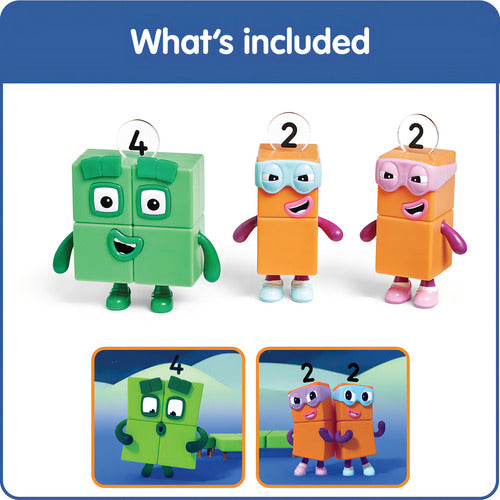 Hand2mind Numberblocks Cuatro Y Los Terribles Dos