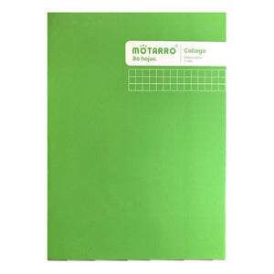 Cuaderno College Cuadriculado 7 Mm 80 Hjs