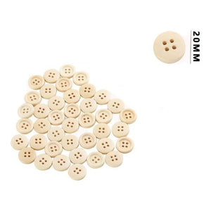 Botones De Madera Manualidades