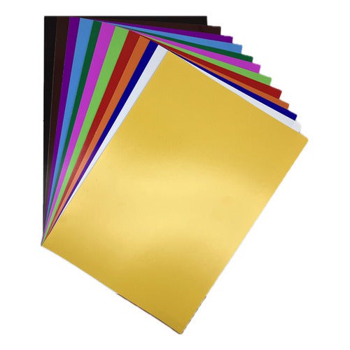 Carpeta Cartulina A4 18 Pliegos 12 Colores