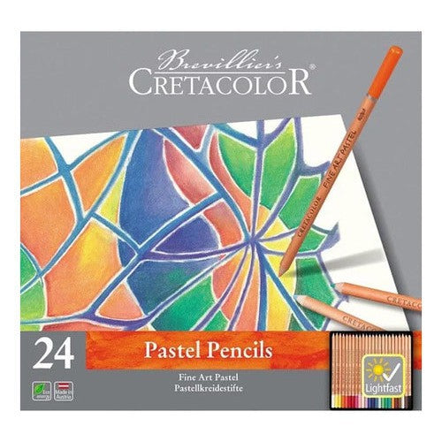 Caja Metálica 24 Lápices Pastel Cretacolor