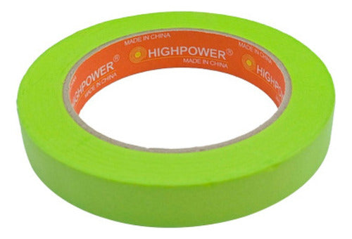 Cinta Masking Tape Resistente 18 Mm X 45 Mts