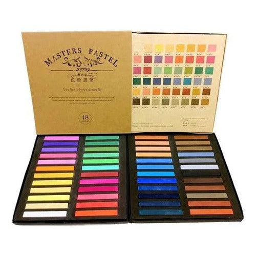 Barras Pastel Seco 48 Colores