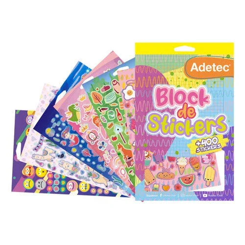 Block De Stickers Para Niño O Niña