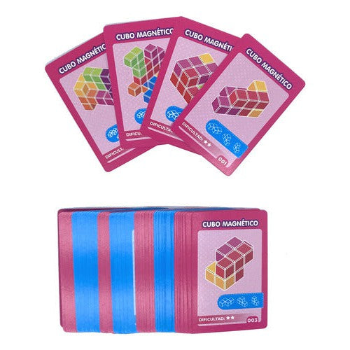 Juego De Lógica Cubo Magnético Adetec