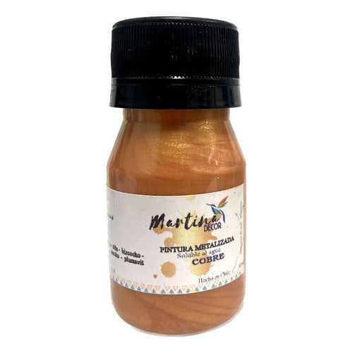Pintura Decorativa Metalizada 30 Ml Manualidades