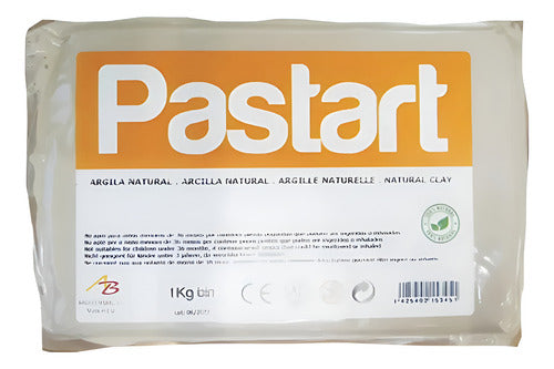 Arcilla Blanca De Cocción 1 Kg Profesional