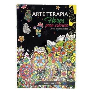 Libro Arteterapia Para Pintar Mandalas Niños