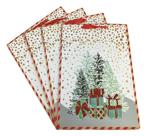 Bolsa De Regalo Grande Navidad 31x42x12 Cm