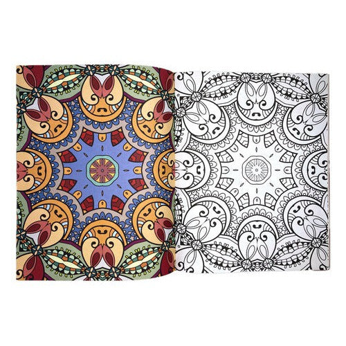 Libro Arteterapia Para Pintar Mandalas Niños