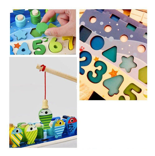 Juego Didáctico Encaje De Números Para Niños