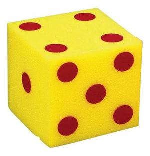 Dado Esponja Grande Matemáticas