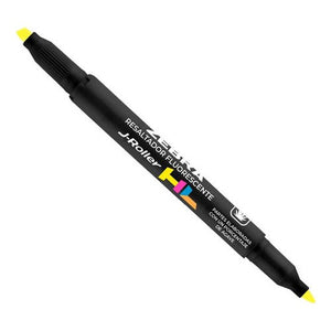 Destacador Doble Punta Tinta Fluorescente Zebra J-roller
