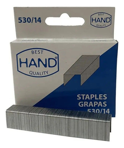 Grapas 530/14 1000 Unid Hand