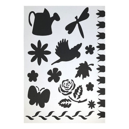 Plantilla Flexible Stencil Diseño Decoraciones