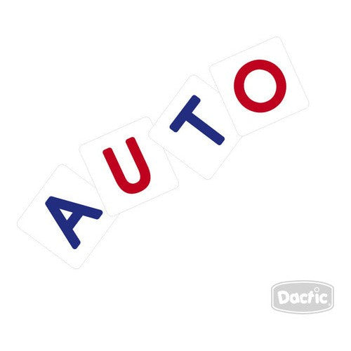Fichas Letras Mayúsculas Dactic