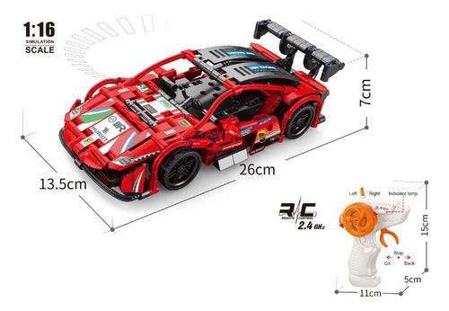 Auto De Bloques A Control Remoto Escala 1:16
