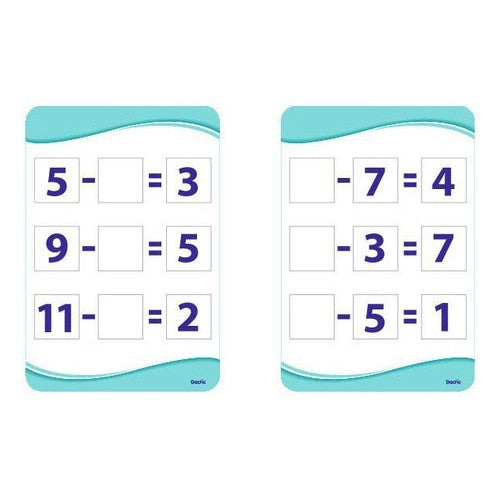 Láminas Aprendiendo A Restar