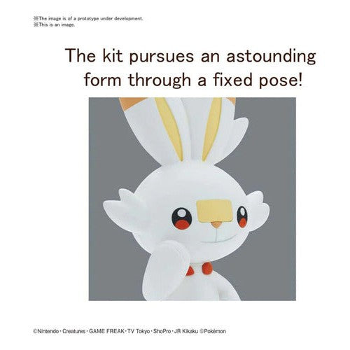 Maqueta Scorbunny Pokémon Model Kit