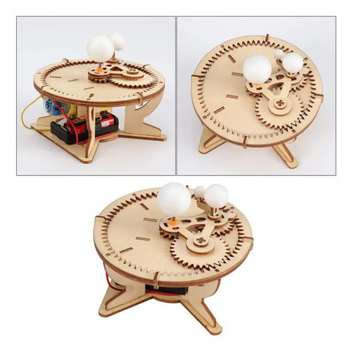 Kit De Modelo De Sistema Solar Rotación/traslación Escolar