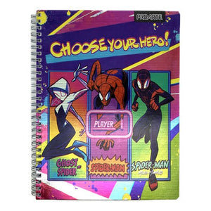 Cuaderno Universitario 7mm Spiderman Proarte