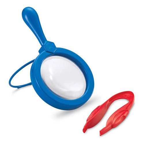 Set De Lupa Y Pinza Grande