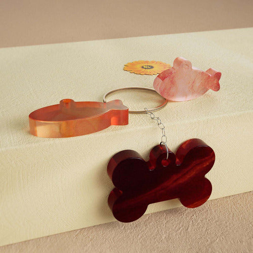 Molde De Silicona Para Resina Epóxica Placas Mascotas