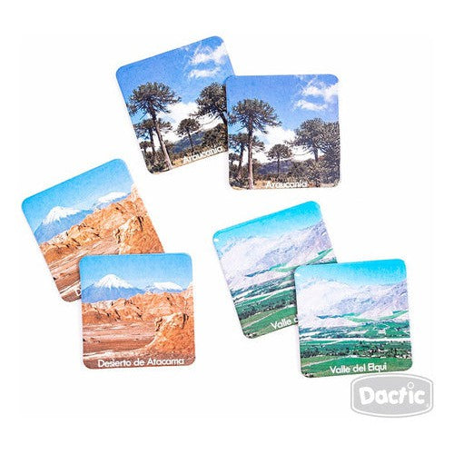 Memorice Plus Paisajes Chilenos Dactic