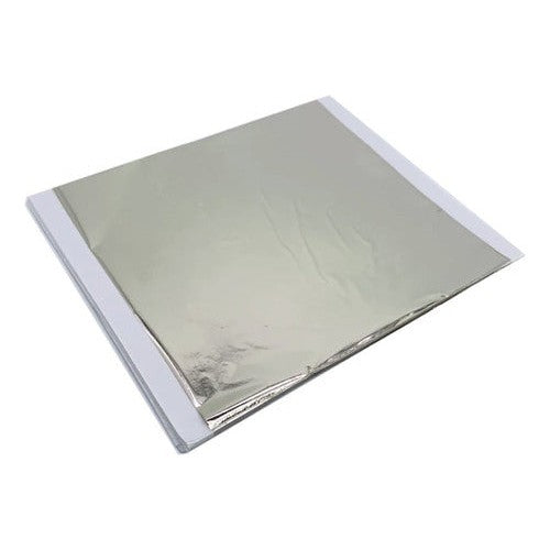 Set Pan De Plata 50 Hojas 14x14 Cm Manualidades