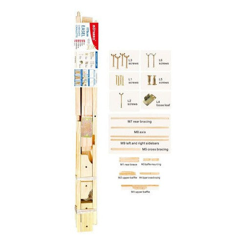 Soporte De Madera De Pie 170 Cm Para Pintar
