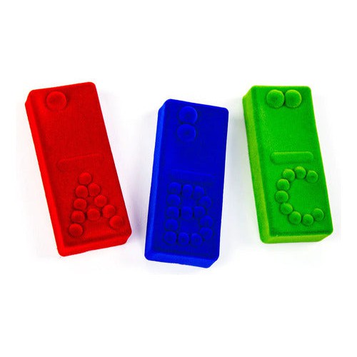 Abecedario Braille Sensorial Soft Rubbabu