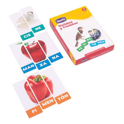 Láminas Didácticas Lenguaje Bisílabas Y Trisílabas