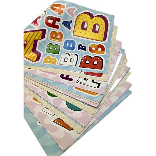 Block De Stickers Letras