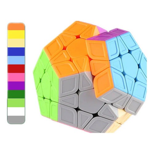 Cubo Mágico Dodecaedro Megaminx Cube 12 Caras