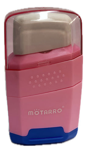 Sacapuntas Doble Con Depósito Y Goma