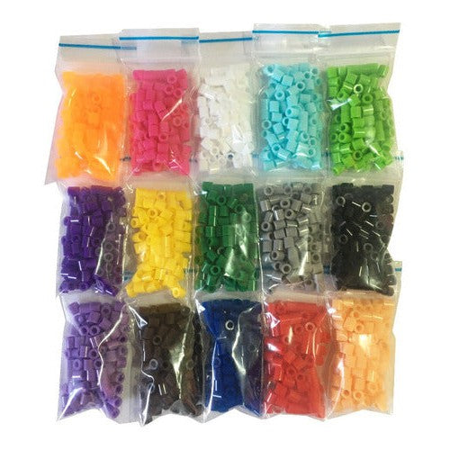 Pack Mostacillas Planchables Hama 5 Mm, 15 Col, 4000 Beads