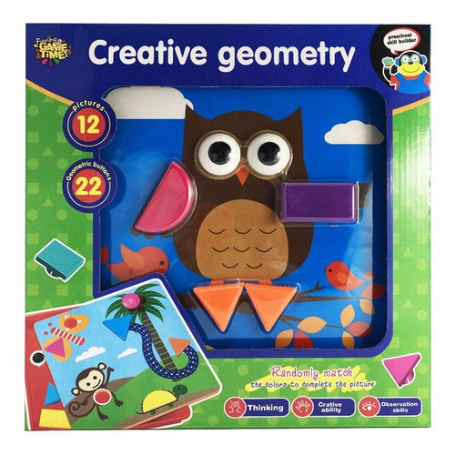 Puzzle Geometrico Motricidad Fina