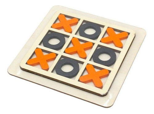 Juego De Mesa Gato Madera