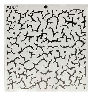 Plantilla Flexible 15x15 Cm Stencil Diseños Texturas