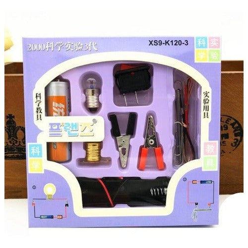 Set Escolar Circuito Eléctrico 10pzs