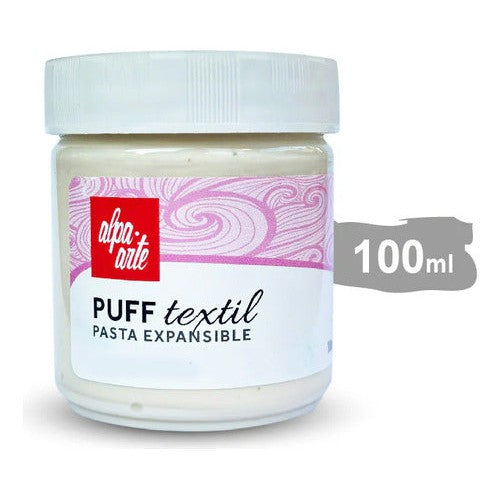 Pasta Textura Expansible Para Tela (puff Textil) 100 Ml