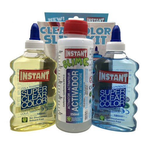 Kit Slime Clear Color Instant