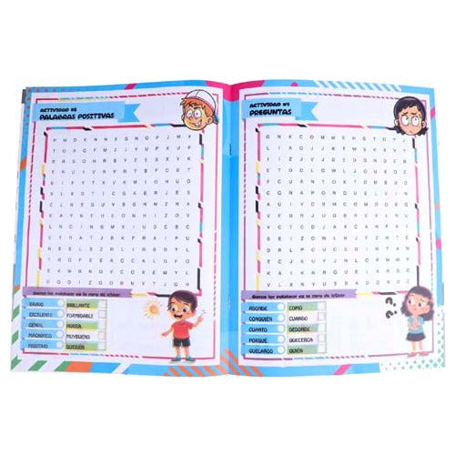 Libro Sopa De Letras Para Niños