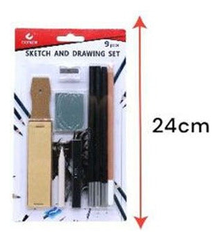 Set Lápices Para Dibujo Y Boceto Escolar