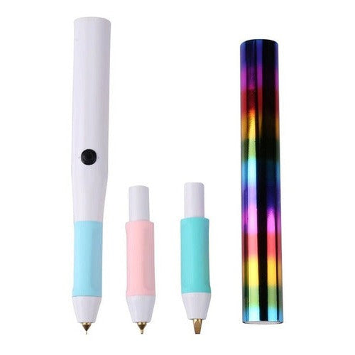 Kit Lápiz Para Folia Térmico Usb 3 Puntas